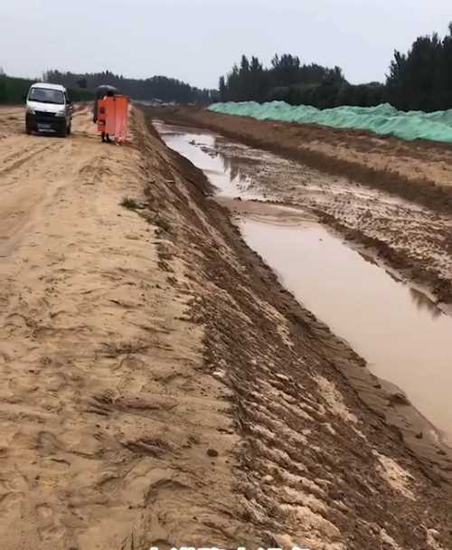廊坊香河县河道降水